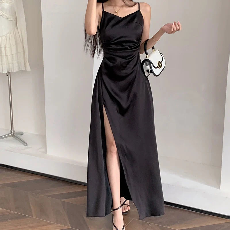Swing Collar Sleeveless  Dress